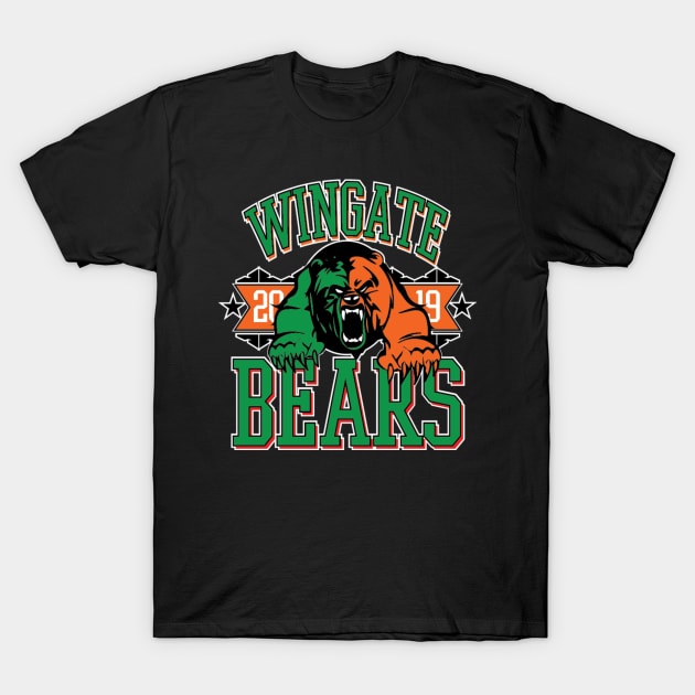 Wingate Bears! T-Shirt by Shawn 